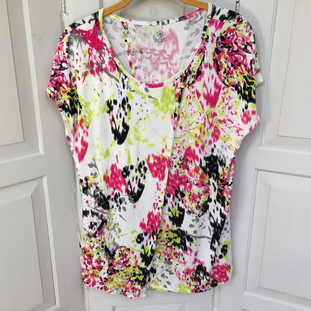 Gaiam Multi-Color Tee